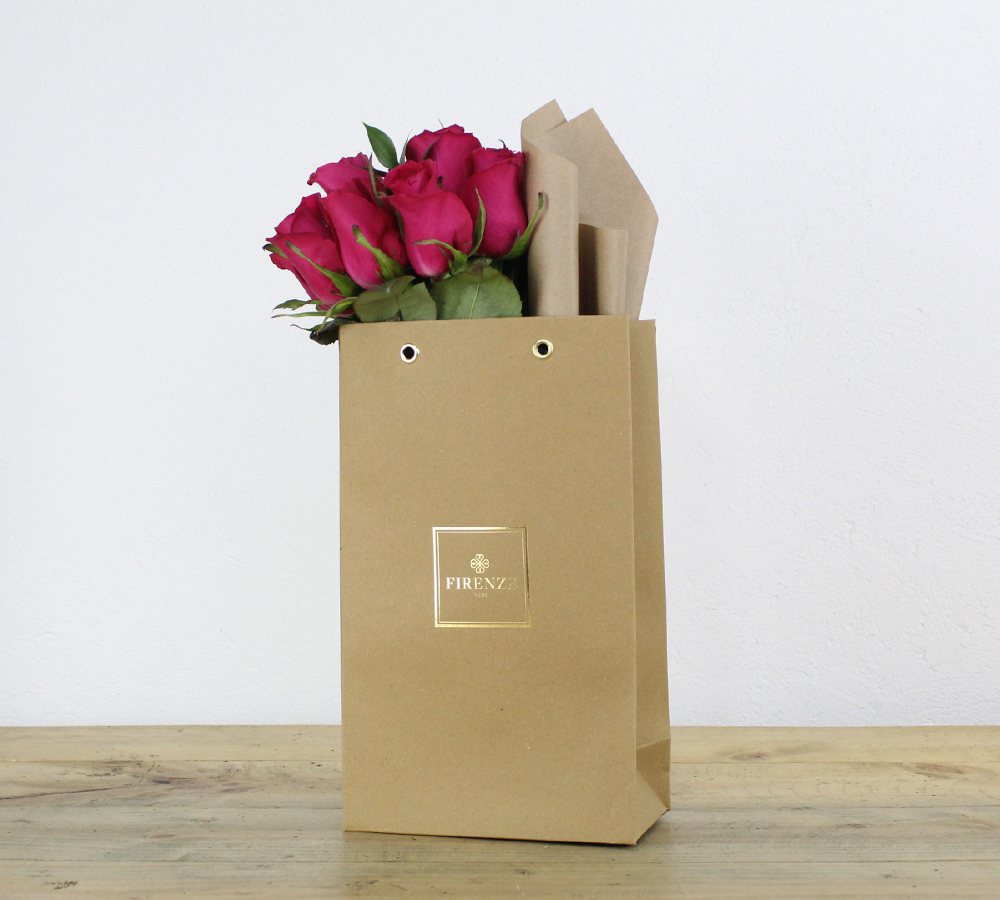 Ramo de Rosas Fucsia - Firenze Rose™