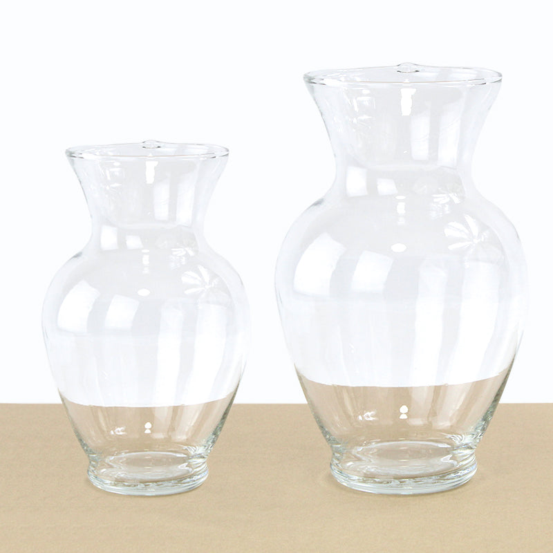 Florero de Vidrio con Cuello - Pequeño - Firenze Rose™