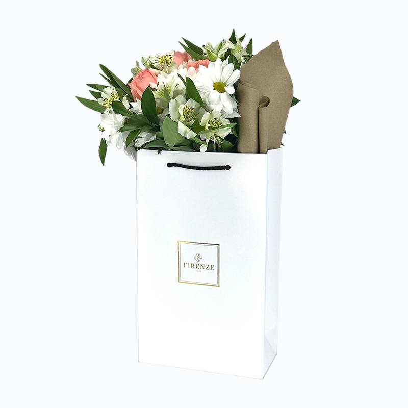 Ramo de Rosas Rosadas, Mables y Astromelias - Grande - Firenze Rose™