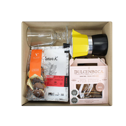 Caja de Regalos con set completo - Café Señor K