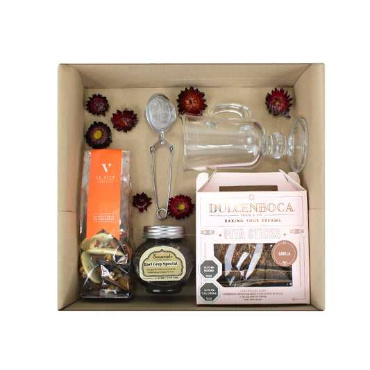Caja de Regalos con set completo - Té Sensorial - Firenze Rose