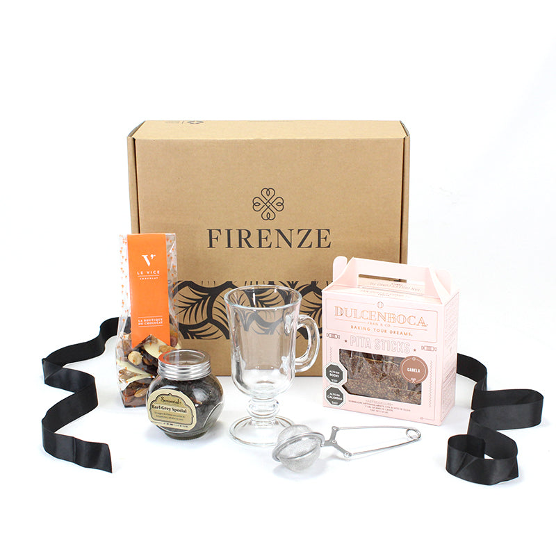 Caja de Regalos con set completo - Té Sensorial - Firenze Rose