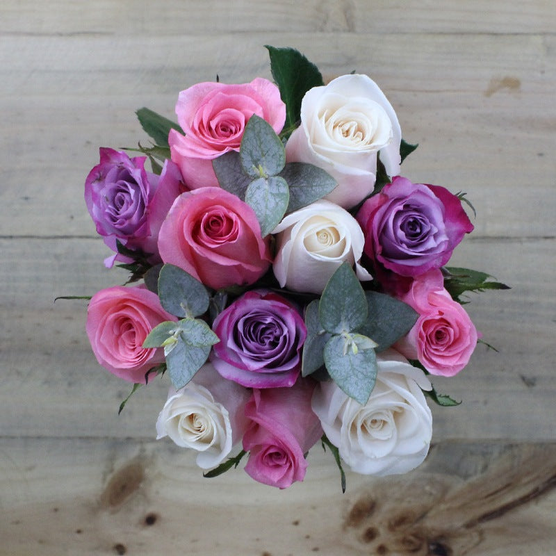 Pastel Multicolor con Eucaliptus - Firenze Rose™