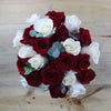 Ramo Rosas Rojas y Blancas - Firenze Rose™