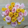 Ramo de Rosas Amarillas y Rosadas - Firenze Rose™