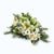 Cojín de Flores Blancas para Condolencias