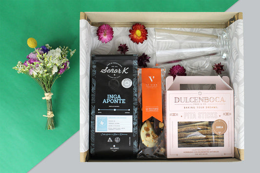 Regalo a domicilio Pack Café Firenze Rose